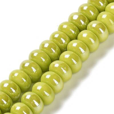 Porcelain Rondelle Beads