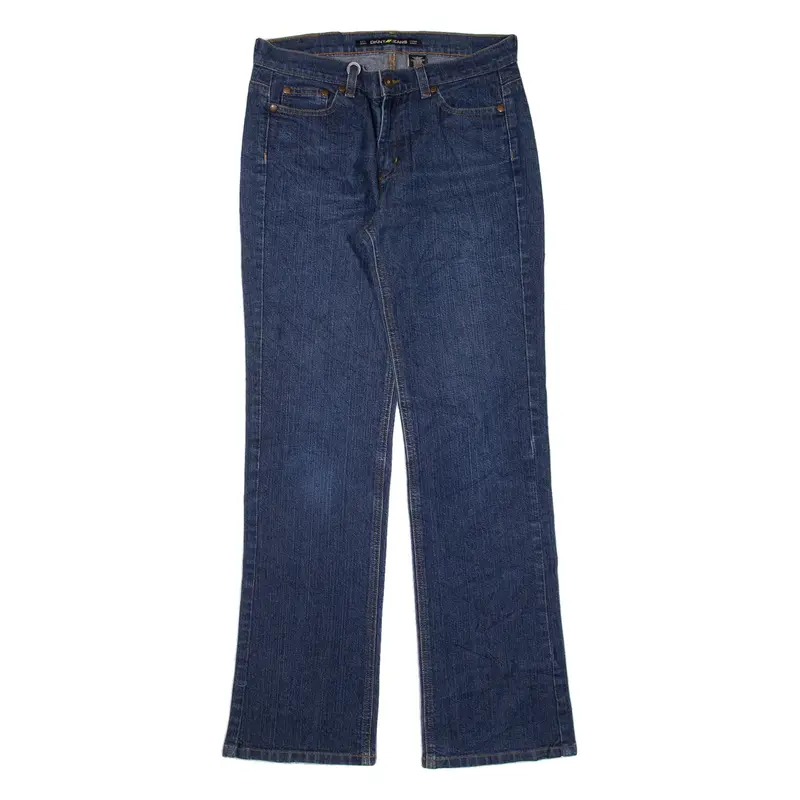 DKNY Womens Jeans Blue Regular Straight W30 L31