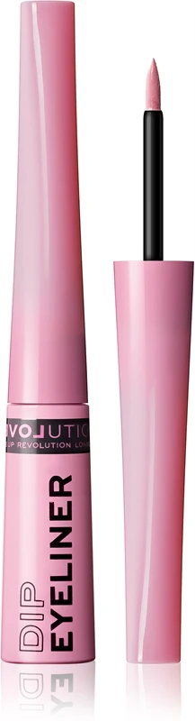 Revolution Relove Dip precision liquid eyeliner pink color 5 ml