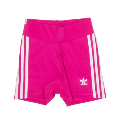 ADIDAS Sports Shorts Pink Slim Womens UK 4 W22