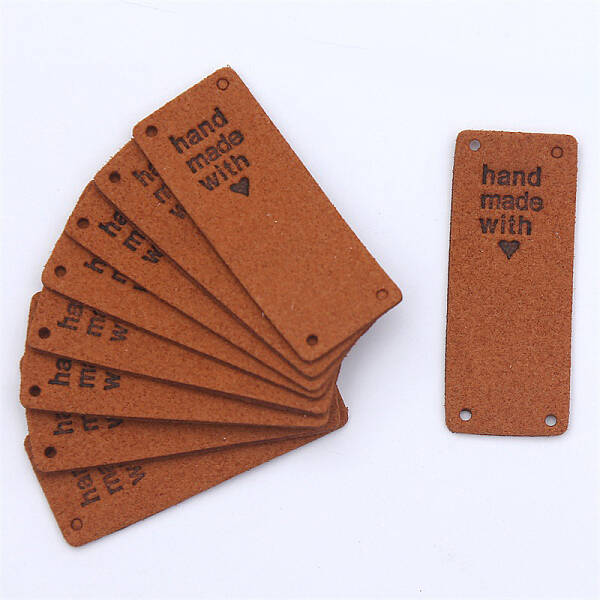 Microfiber Label Tags
