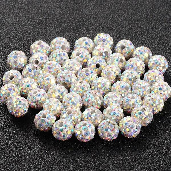 Pave Disco Ball Beads