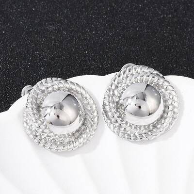 304 Stainless Steel Stud Earrings