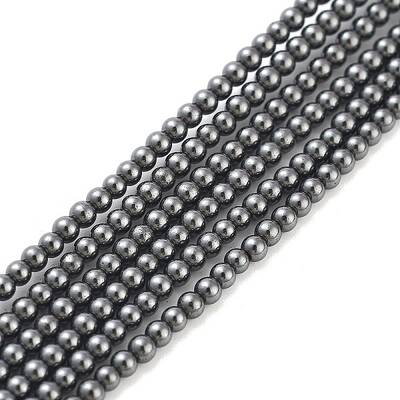 Non-magnetic Synthetic Hematite Beads Strands