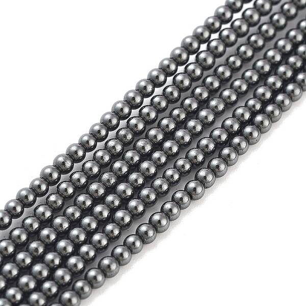 Non-magnetic Synthetic Hematite Beads Strands