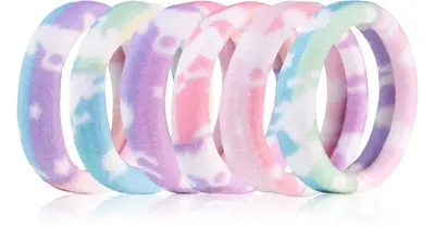 BrushArt Kids Pastel Hair Ties Set 6pcs