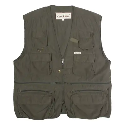 ESSE EMME Utility Mens Gilet Green M