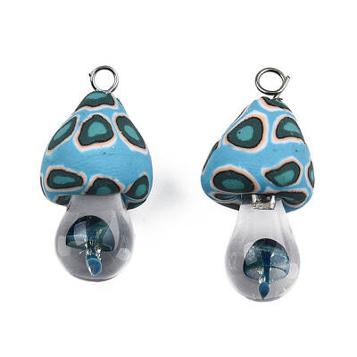 Handmade Polymer Clay Pendants