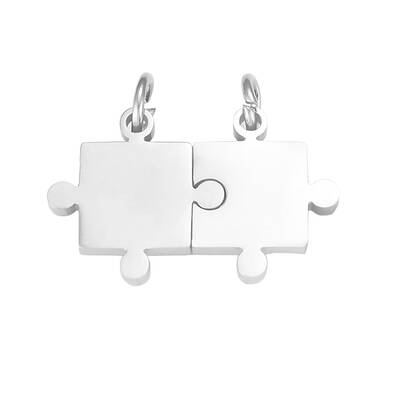 Stainless Steel Split Pendants
