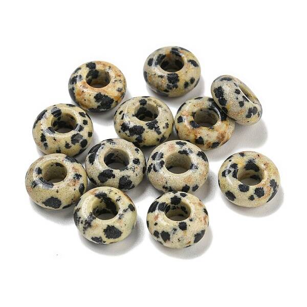 Natural Dalmatian Jasper Beads