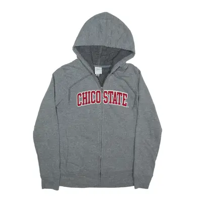 GEAR FOR SPORT Chico State USA Hoodie Grey Full Zip Boys M