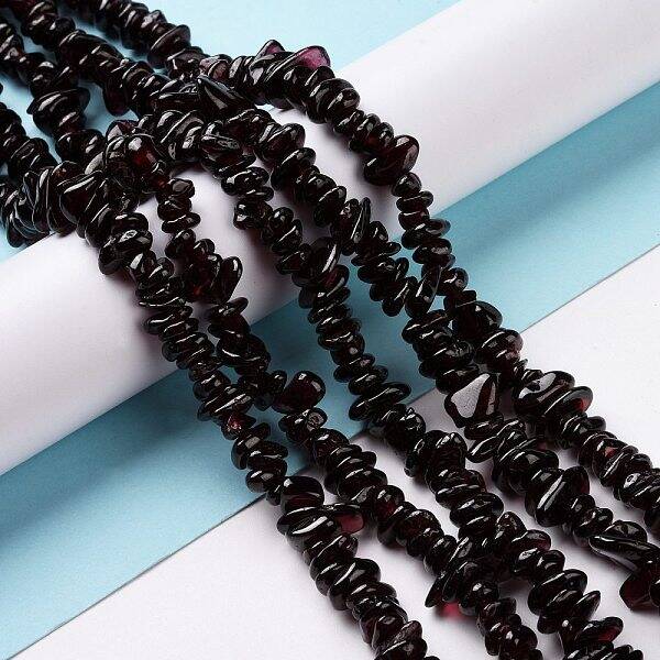 Natural Garnet Beads Strands
