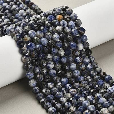 Natural Sodalite Beads Strands