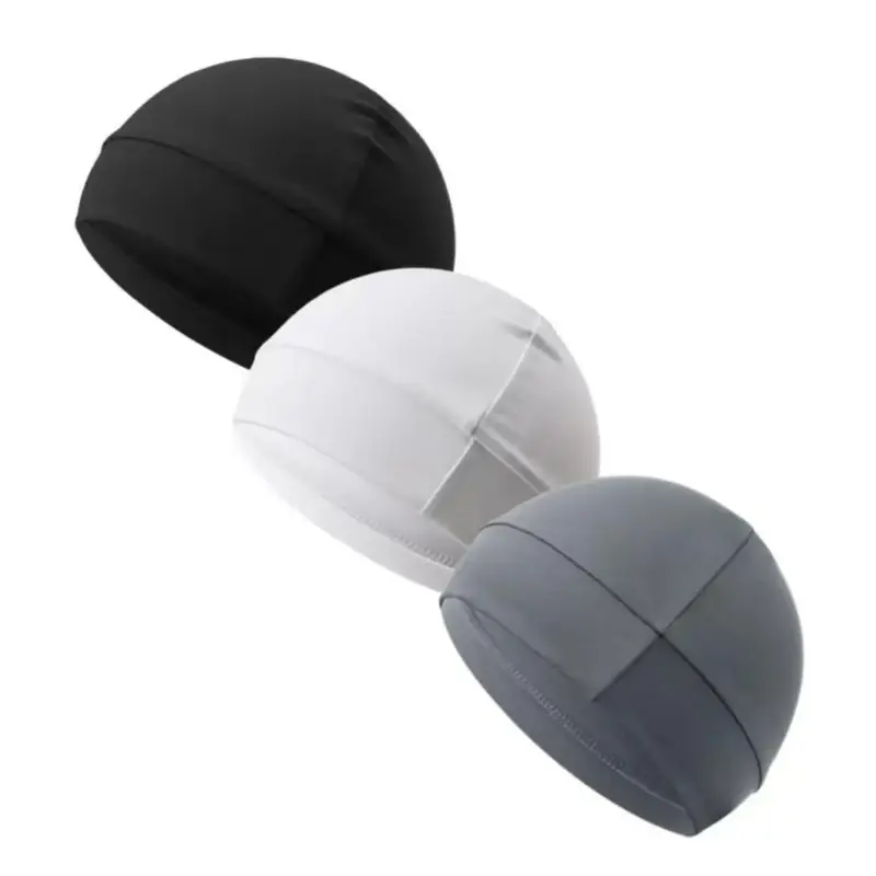 2025 New Unisex Plain Color Multifunctional Skull Caps, 2025 Summer Sportive Beanie Fitted Hat for Men & Women, Stretchy Helm...