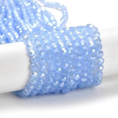 Electroplate Glass Beads Strands