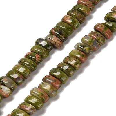 Natural Unakite Beads Strands