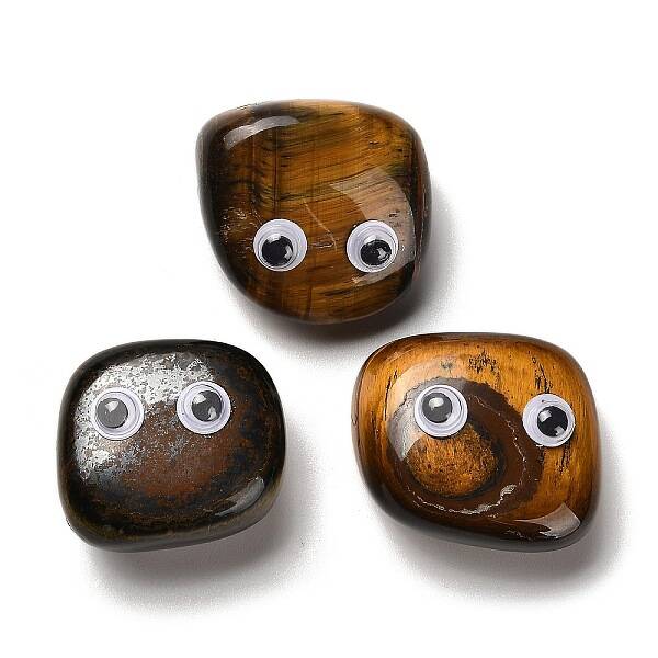 Natural Tiger Eye Display Decorations