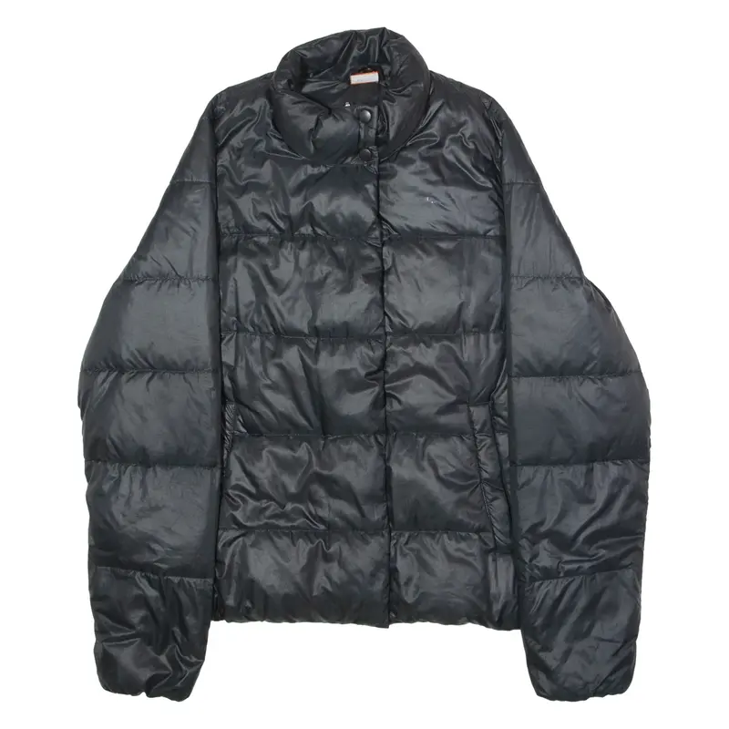 NIKE Womens Puffer Jacket Black L
