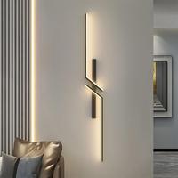 Modern LED Wall Mounted Light, Wall Sconce, 3000K Warm Light Wall Lamp for Living Room, Bedroom, Study, Office, Hotel, Indoor...