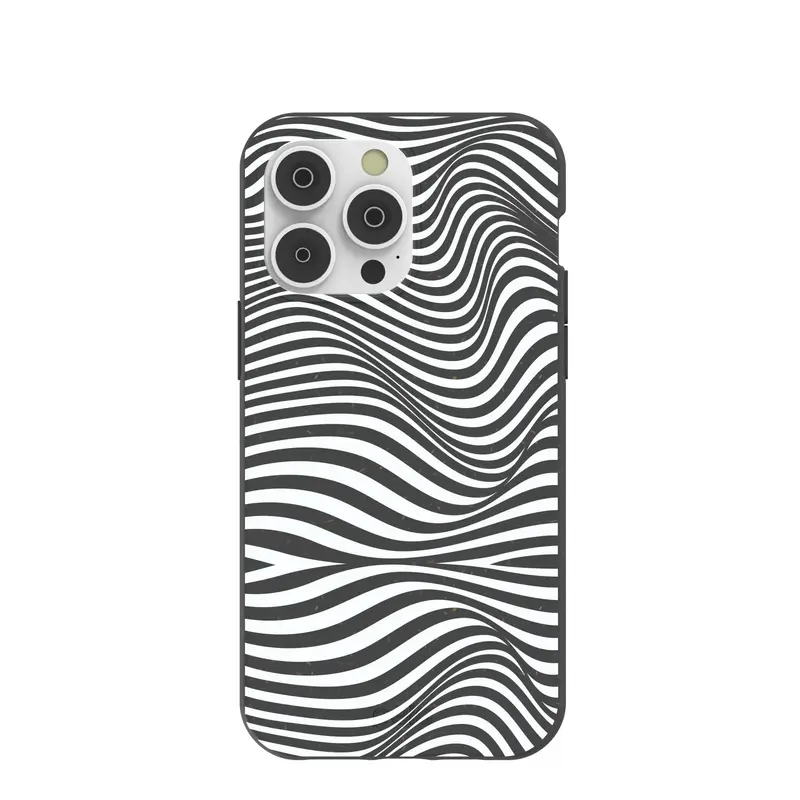 Black Morph iPhone 14 Pro Max Case