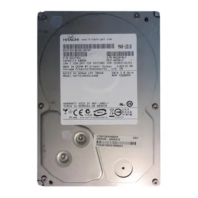 0A37991 Hitachi Deskstar 7K1000.B Series 640GB 7200RPM SATA 3Gb/s 16MB Cache 3.5-inch Hard Drive