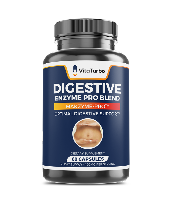 Digestive Enzyme Pro Blend - 60 Capsules - 400mg Per Serving