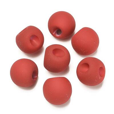 Rubberized Acrylic Beads