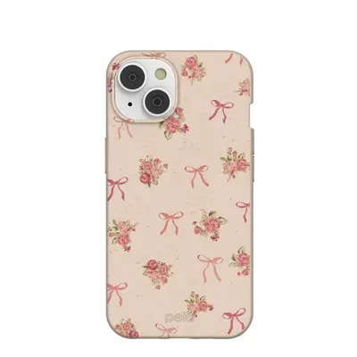 Seashell Roses and Bows iPhone 14/16e Case