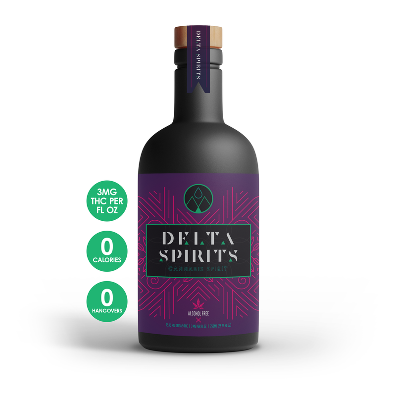 Delta Spirits Cannabis Spirit 750ml (2-pack)