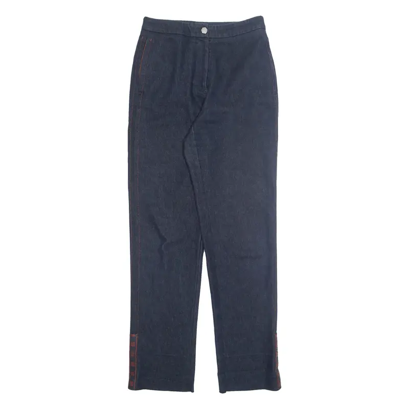 HUGO BOSS Chino Mens Trousers Blue Regular Tapered W26 L31