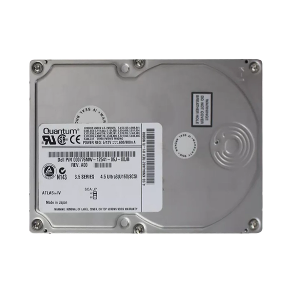 776MW Dell 4.5GB Ultra-160 SCSI 4500 3.5-inch Hard Drive