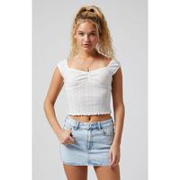 PacSun Women's Bella Light Indigo Denim Skirt - Multicolor