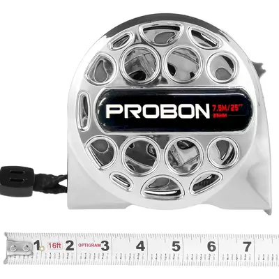 Hollow Design Stainless Steel Tape Measure, Retractable Metric Ruler, Hand Measuring Tool for Home Industrial Woodworking