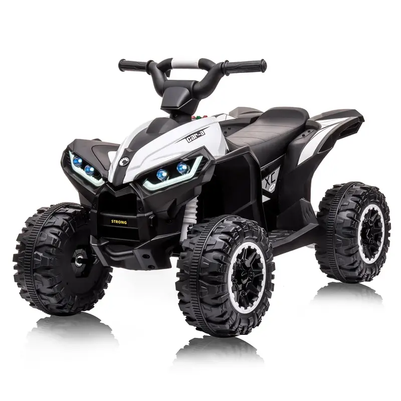 Garvee Ride - P Series: 12V Kids ATV 4 Wheeler, Music, LED Lights, Battery Powered Ride On Toy for Boys Girls, Outdoor Advent...