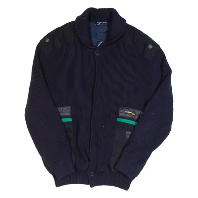 NAVIGATE Mens Jacket Blue Wool L