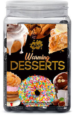 Wet Warming Desserts Assorted 1 Fl Oz Counter Bowl Display 36pc
