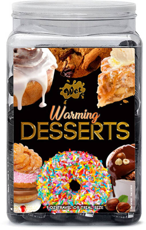 Wet Warming Desserts Assorted 1 Fl Oz Counter Bowl Display 36pc