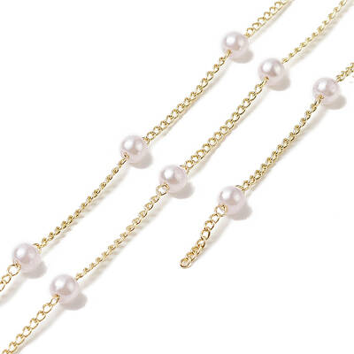 Handmade Plastic Pearl Beaded Chains