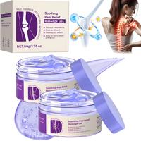 2Pcs Joint Relief Gel Purple Gel, Effective Soothing Cream, Suitable For Whole Body Joint Activity, Soothing Knees, Waist, Ne...