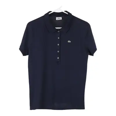 Lacoste Polo Shirt - Medium Navy Cotton