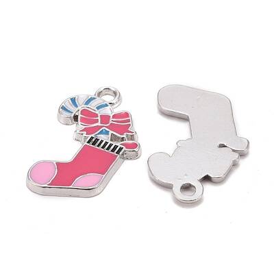 Alloy Enamel Pendants
