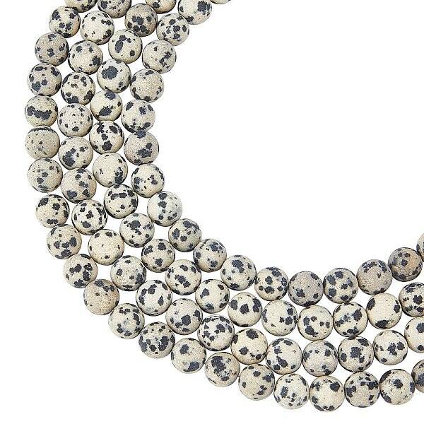 Natural Dalmatian Jasper Beads Strands