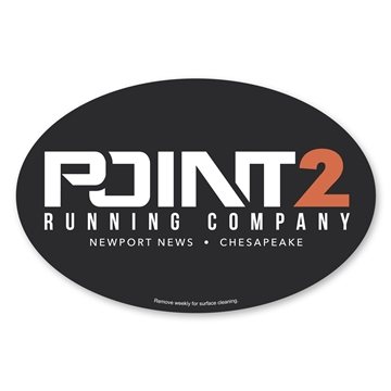 24 Promotional Car Sign Oval Magnet 3-3/4 x 5-3/4 - Removable