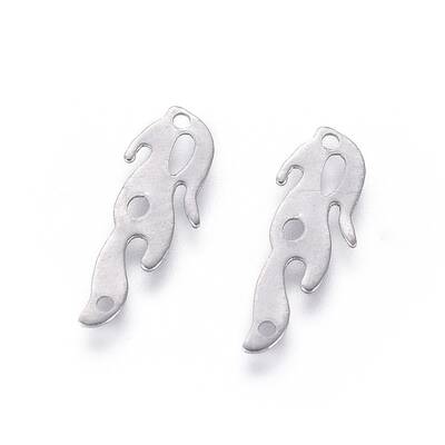 Non-Tarnish 201 Stainless Steel Filigree Joiners Links