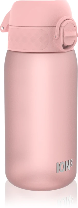 Ion8 Leak Proof Kids Water Bottle Rose Quartz 350ml