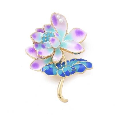 Lotus Enamel Pins