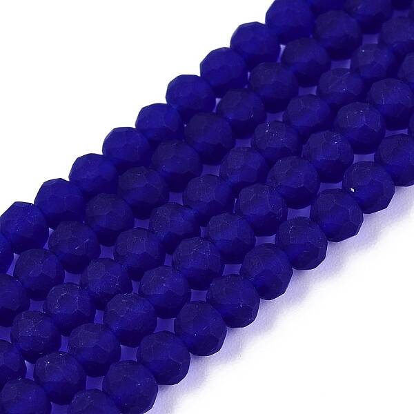 Transparent Glass Beads Strands