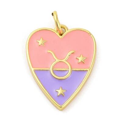 Brass Enamel Pendants