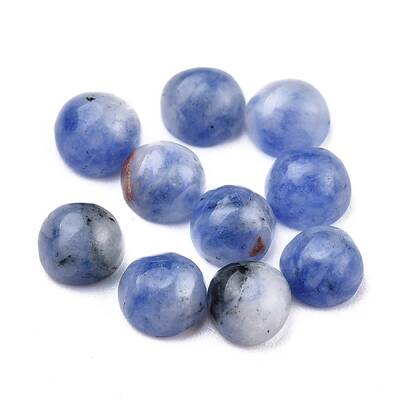 Natural Blue Spot Jasper Cabochons