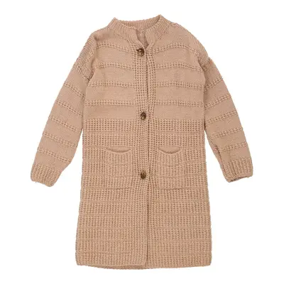 Unbranded Cardigan - 2XL Beige Wool Blend